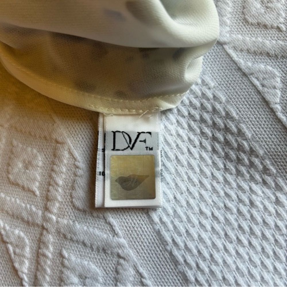 Diane Von Furstenberg Silk high/low Hem Dress Size 4 - Picture 5 of 7